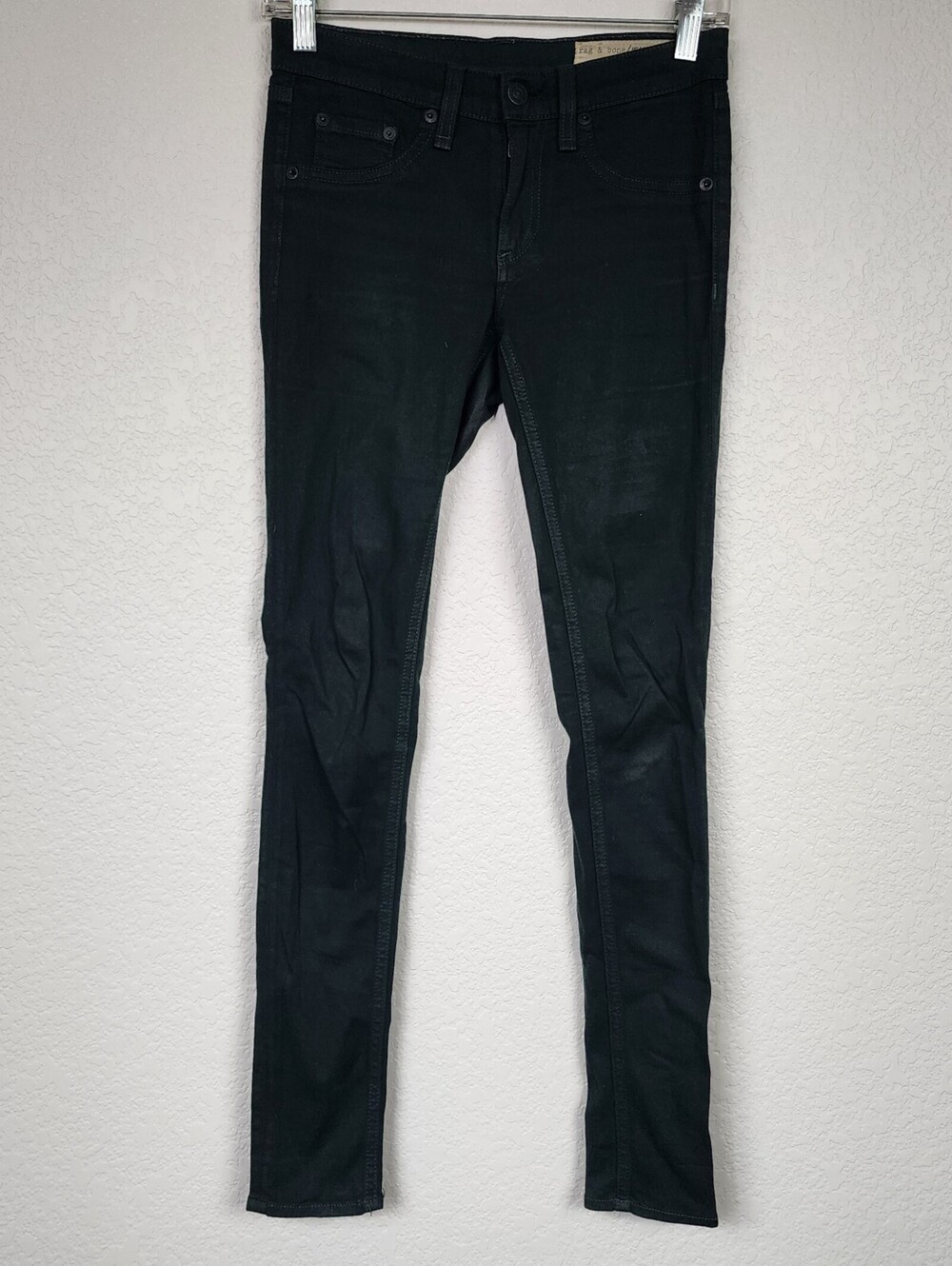 Rag & Bone $225 Dark Forest Green Size 23 Skinny Jeans